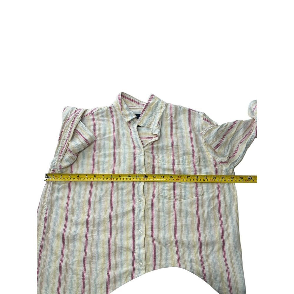 GAP Multicolor Striped Button Down Shirt - Picture 4 of 11